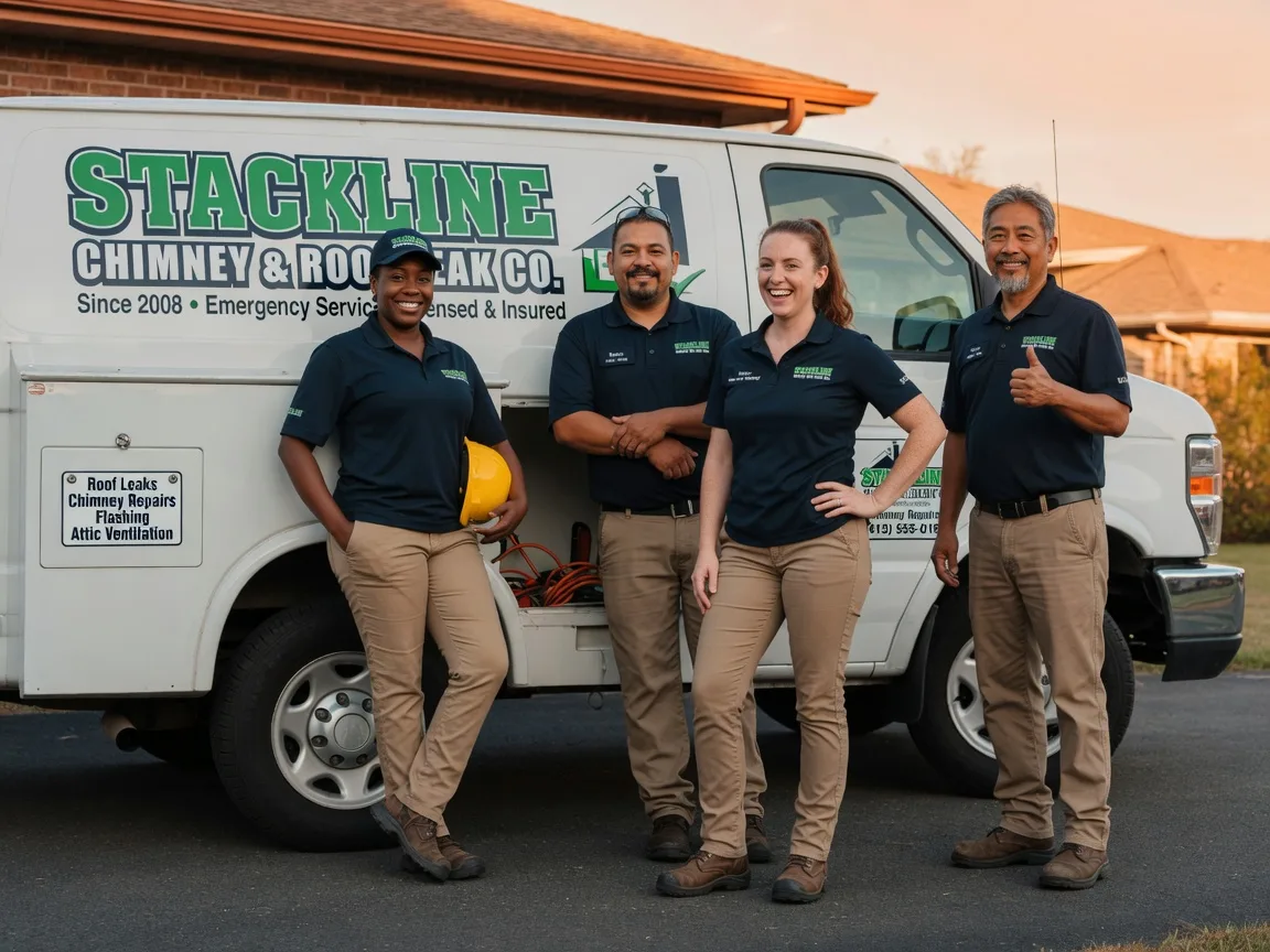Chimney flashing repair company in Leesburg, OH